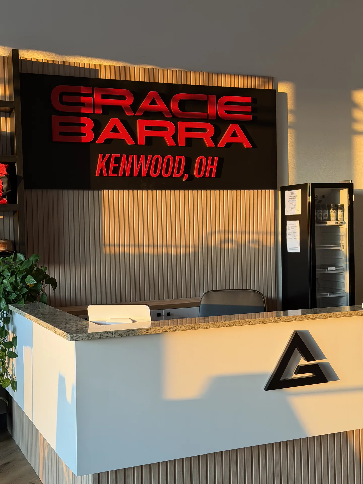 Gracie Barra Kenwood front desk
