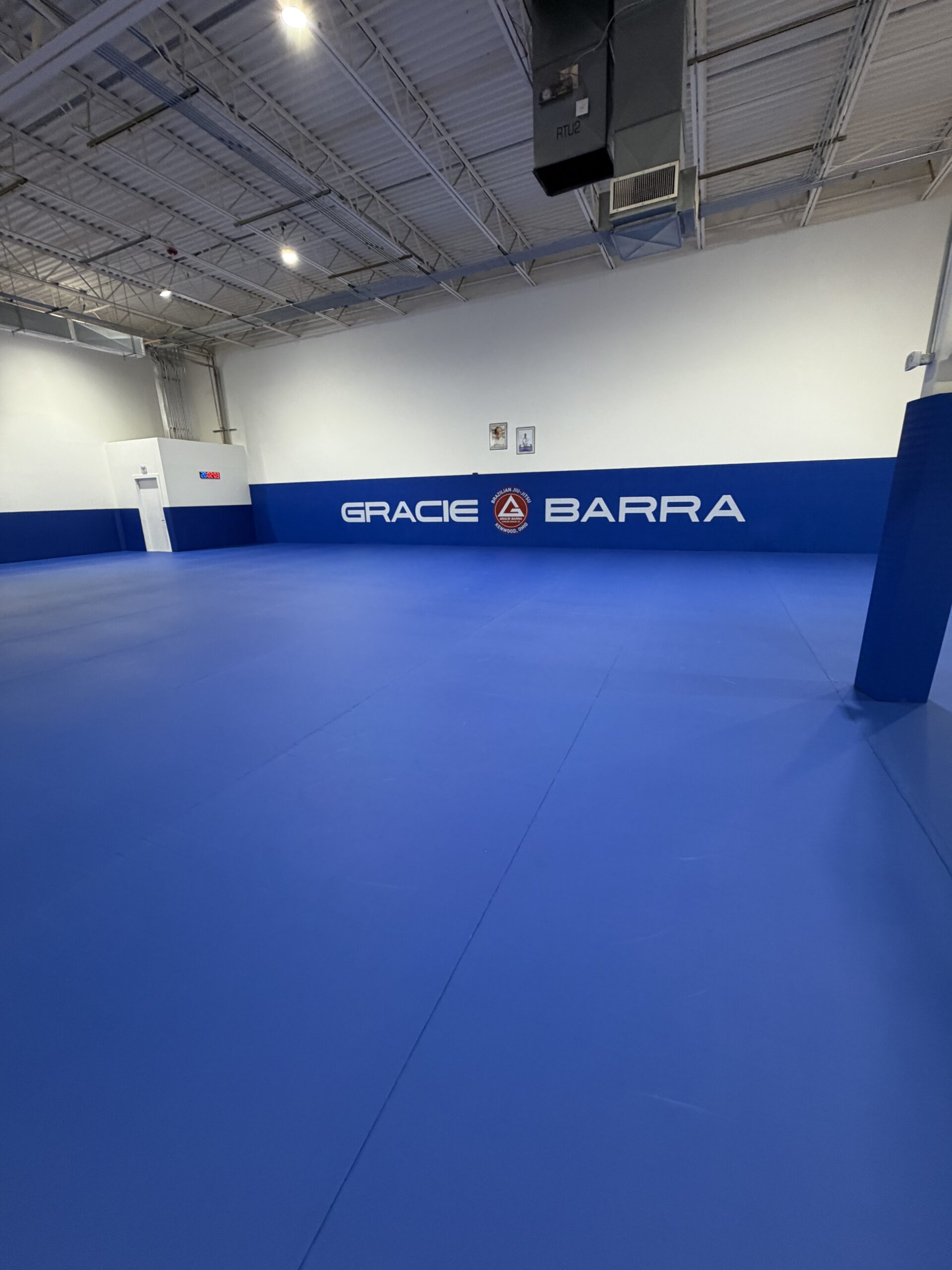 Ohio's largest training mat at Gracie Barra Kenwood